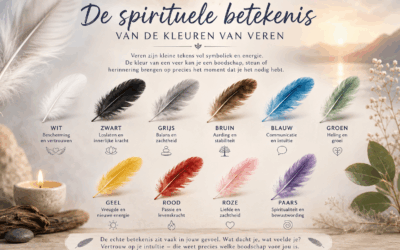 De spirituele betekenis van de kleuren van veren